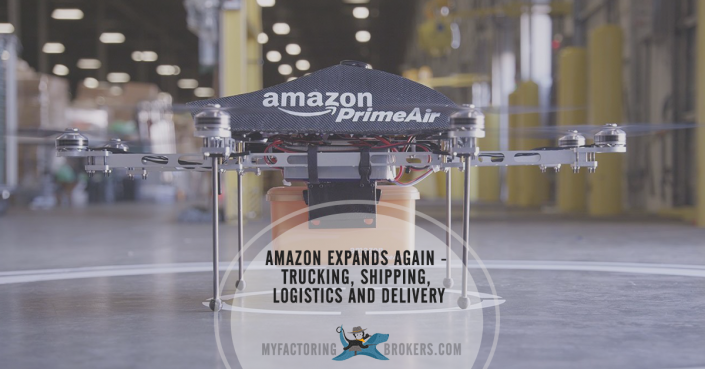 Amazon Expands Trucking, Shipping, Logistics and Delivery