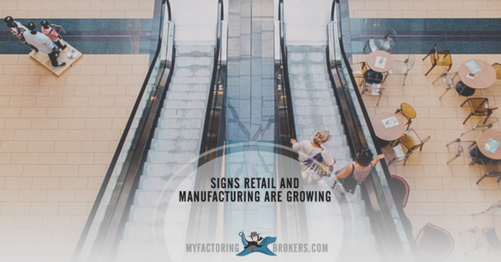 Consumer Spending Indicates Retail and Manufacturing Sectors are Growing