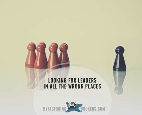 Looking for leaders in all the wrong places