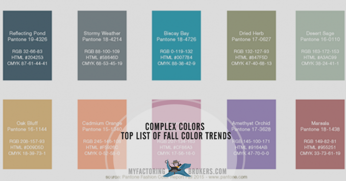 Complex Colors Top List of Fall Color Trends