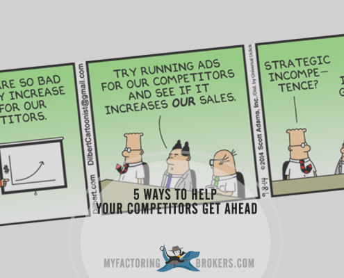 5 Ways to Help Competitors Beat You