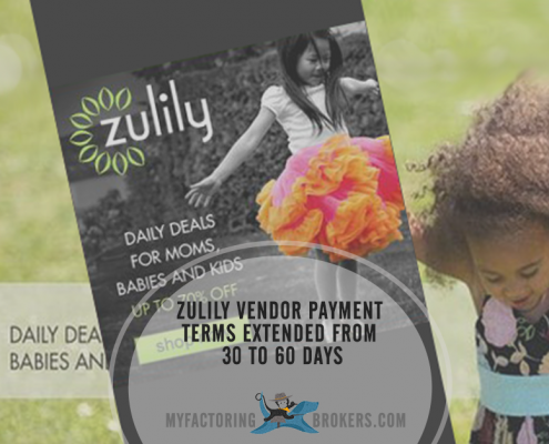 Zulily Vendor Payment Terms Extended from 30 to 60 Days